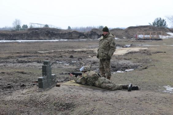 На Харківщині воїни-резервісти виконали практичні стрільби