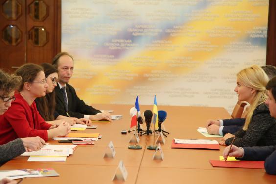 Юлія Світлична зустрілась з Послом Франції в Україні Ізабель Дюмон