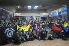 До Харкова прибув 12-й потяг Єднання України «Труханівська Січ» До Харкова прибув 12-й потяг Єднання України «Труханівська Січ»