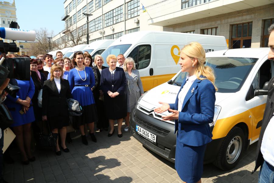 Харківська «Укрпошта» отримала 37 нових автомобілів Харківська «Укрпошта» отримала 37 нових автомобілів