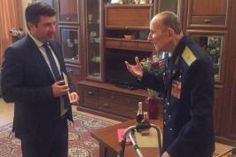 Анатолій Бабічев привітав харків’ян - ветеранів Другої світової війни