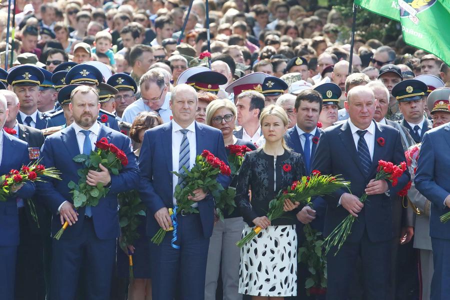 На Меморіалі слави в Лісопарку відбулися заходи з нагоди Дня пам'яті та примирення