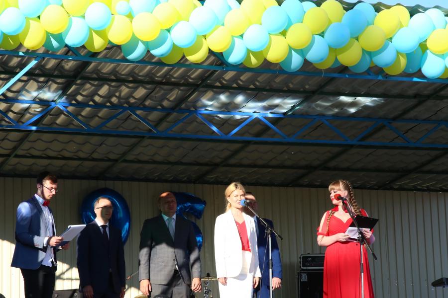 Юлія Світлична привітала богодухівчан із 95-річчям району