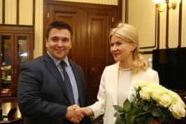 Юлія Світлична провела зустріч із Міністром закордонних справ України Павлом Клімкіним