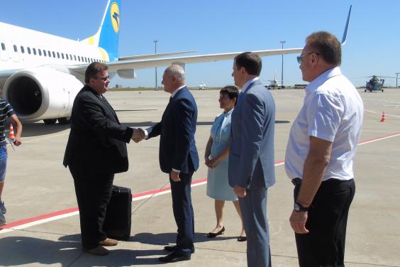 Марк Беккер зустрівся з міністром закордонних справ Литовської Республіки Лінасом Лінкявічусом