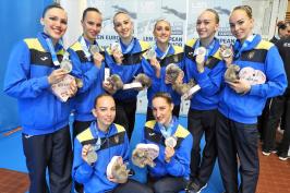Юні синхроністки – срібні призерки чемпіонату Європи