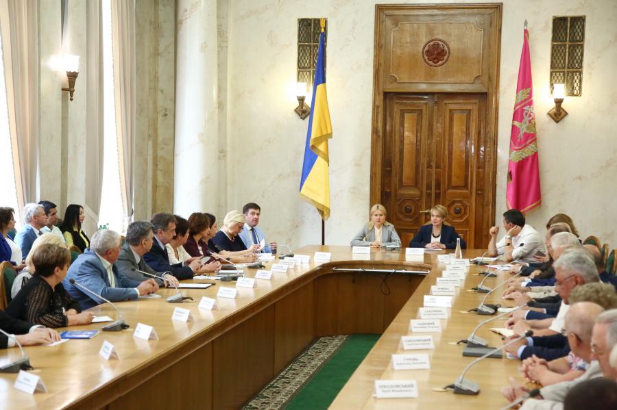 Юлія Світлична та Лілія Гриневич зустрілися з ректорами харківських вишів