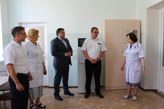 У Шевченковому ремонтують поліклінічне відділення центральної районної лікарні