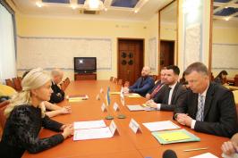 Председатель ХОГА провела встречу с первым заместителем главы миссии ОБСЕ в Украине