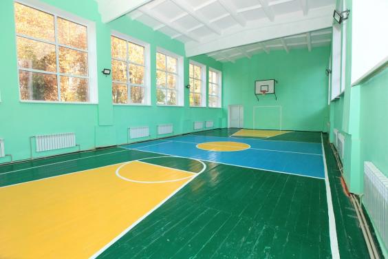 У Шевченківській ЗОШ № 1 капітально відремонтували спортзалу