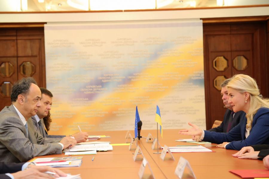 Голова ХОДА зустрілась з главою Представництва Європейського Союзу в Україні