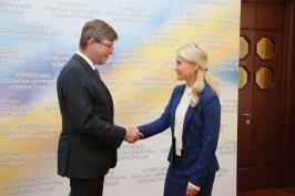 Глава ХОГА провела встречу с Послом Литовской Республики в Украине