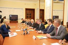 Юлія Світлична провела зустріч з Послом Литовської Республіки в Україні Марюсом Януконісом