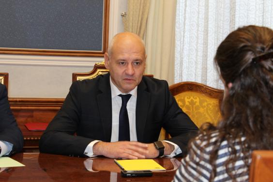 Марк Беккер провів зустріч з політичним радником Посольства Великобританії в Україні