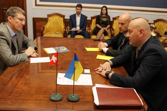 Олександр Скакун зустрівся з представником Посольства Швейцарської Конфедерації в Україні