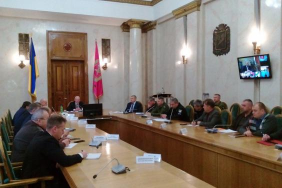 У ХОДА відбулось засідання ради оборони за участю керівництва районів та ОТГ області