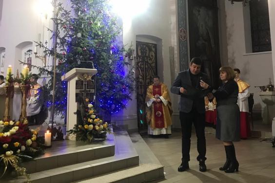 Анатолій Бабічев привітав католицьку релігійну громаду Харківщини з Різдвом Христовим
