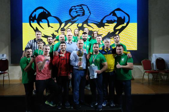 Харків’яни посіли перше загальнокомандне місце на Кубку України з армспорту