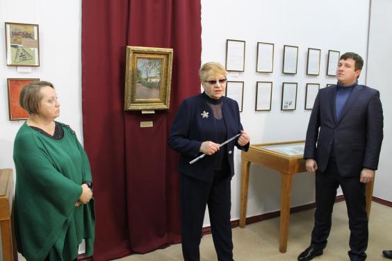 Анатолій Бабічев відвідав відкриття унікальної виставки однієї картини