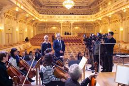 Перший концерт у великій залі філармонії відбудеться 14 лютого. Юлія Світлична