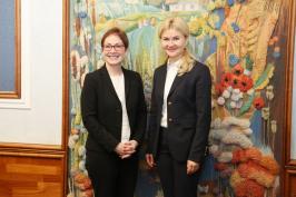 Юлия Светличная встретилась с Послом США в Украине Мари Йованович