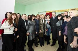 Президент Украины и глава ХОГА посетили Краснокутский район