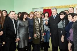 Президент України провів зустріч із мешканцями Краснокутська