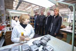 Юлія Світлична зустрілася з колективом заводу «Комунар»