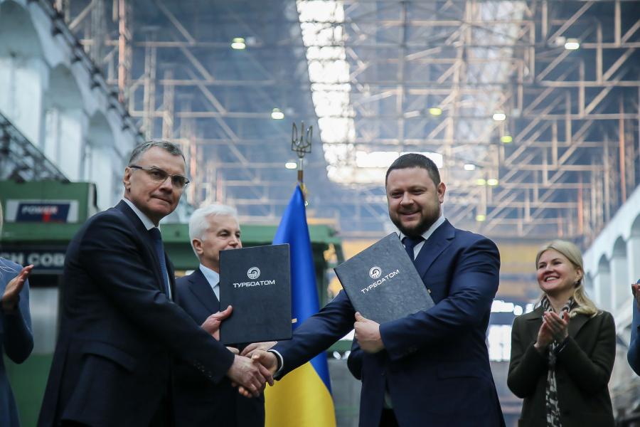 «Турбоатом» і «Електроважмаш» підписали контракт з «Укргідроенерго» на 1,27 млрд грн