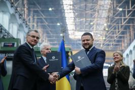 «Турбоатом» и «Электротяжмаш» подписали контракт с «Укргидроэнерго» на 1,27 млрд грн