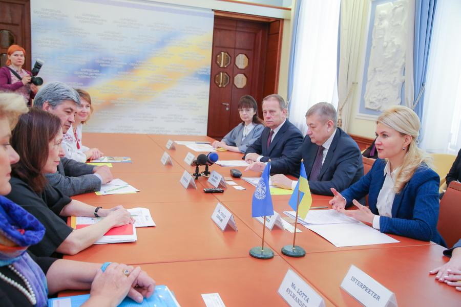 Голова ХОДА зустрілася з делегацією Представництва ООН в Україні