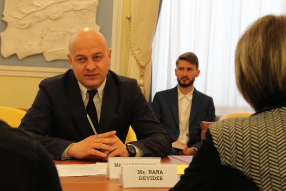 Александр Скакун встретился с делегацией долгосрочных наблюдателей ENEMO