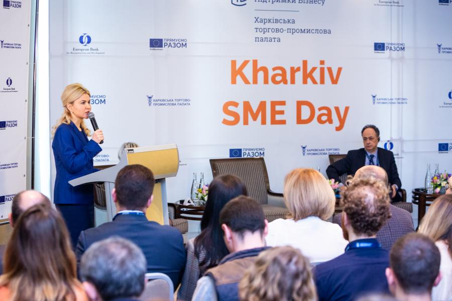 Глава ХОГА и Посол ЕС в Украине приняли участие в форуме Kharkiv SME day