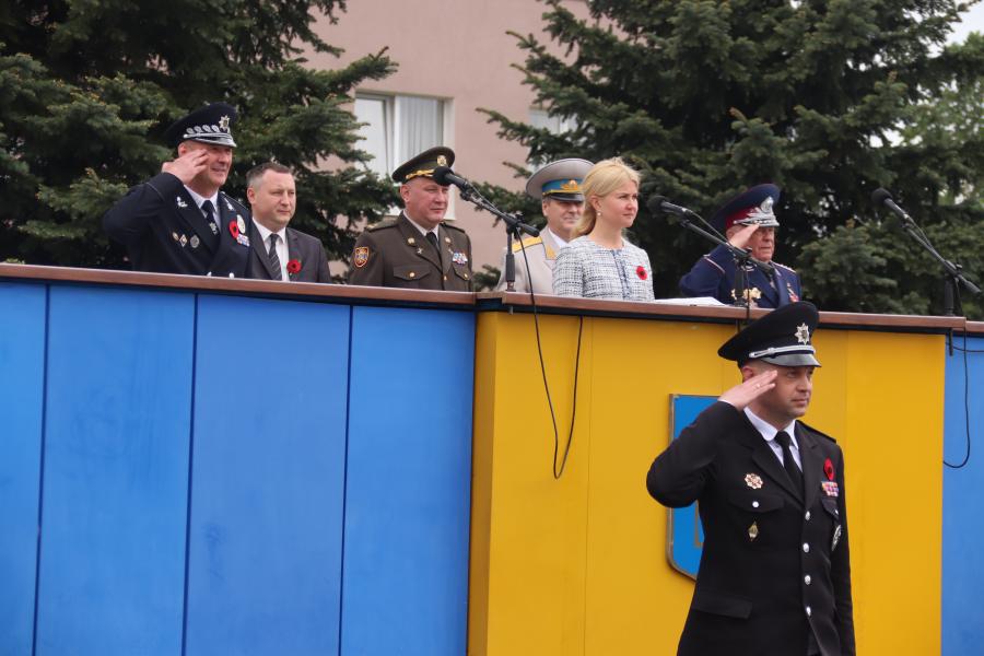 У Харківському університеті внутрішніх справ відбулись урочистості з нагоди 9 травня
