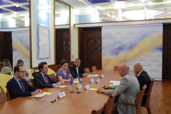 Александр Скакун встретился с новым руководителем Регионального представительства КМЕС в Харькове