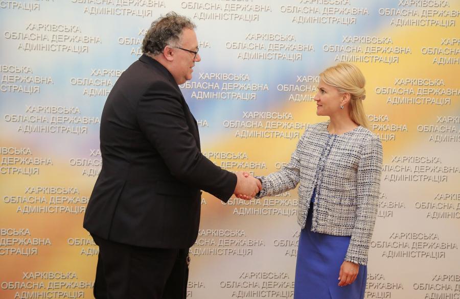 Голова ХОДА зустрілася з Надзвичайним і Повноважним Послом Угорщини в Україні Іштваном Ійдярто